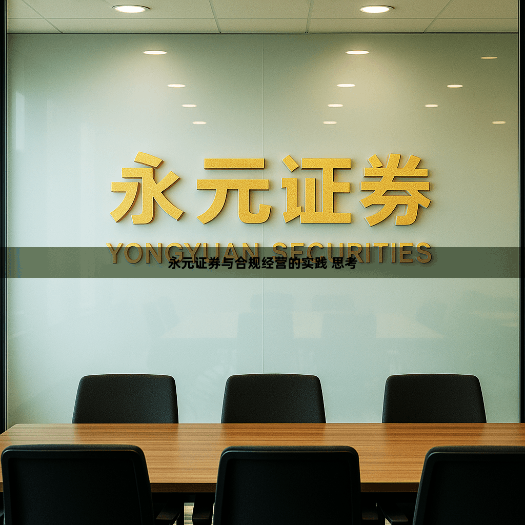 永元证券与合规经营的实践 思考