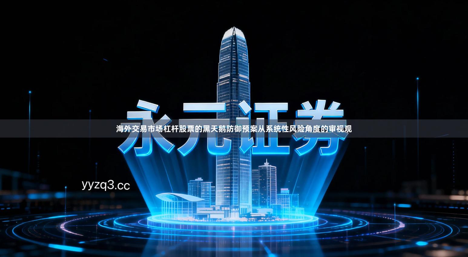 海外交易市场杠杆股票的黑天鹅防御预案从系统性风险角度的审视观